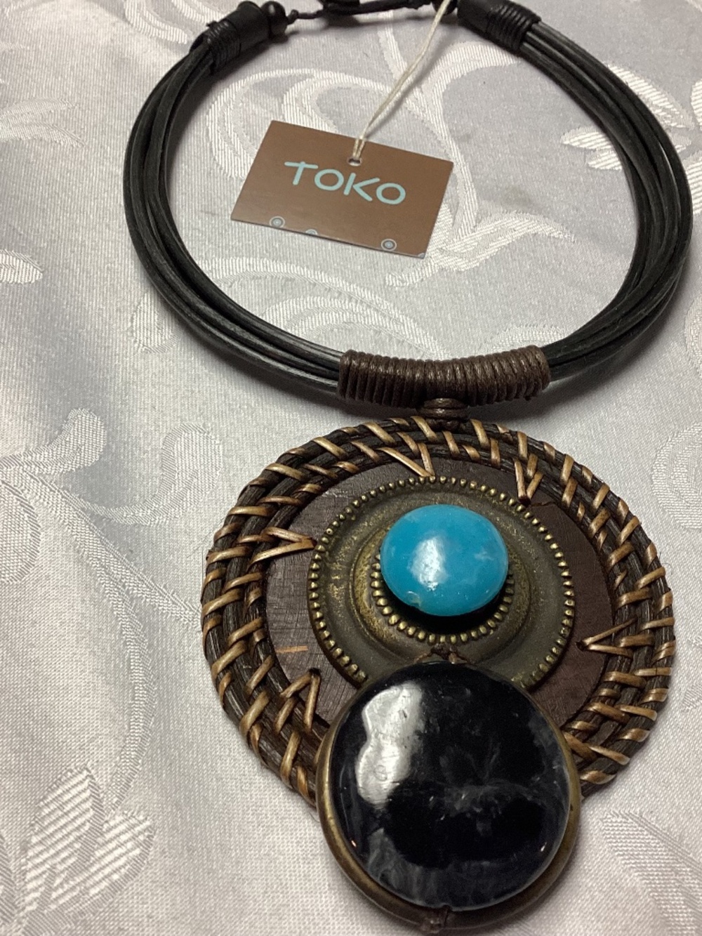 TRIBAL NECKKLACE. FUNKY !!!NEW  UNIQUE ! LARGE 💃💃💃💃❣️❣️❣️❣️❣️